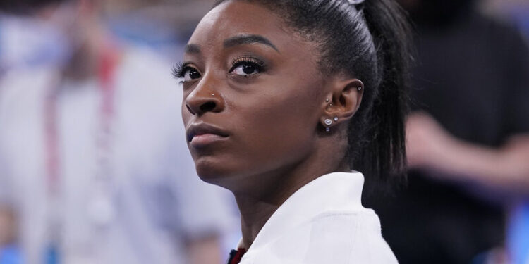 gymnastics ireland deeply sorry after simone biles criticises young black gymnast being denied medal