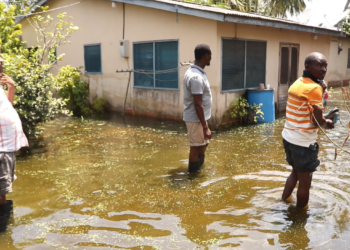 Houses, properties still submerged in water 5 months after flood in Agbozume