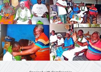 Joseph Nii Amon Sasraku appointed 5th substantive Head of Nii Afutu Brempong family