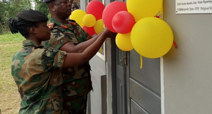junior ranks recreation block named after late trooper imoro sheriff