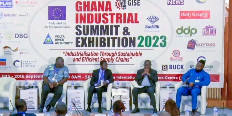 kwaku osei sarpong shares nuggets to create a greener future at ghana industrial summit expo