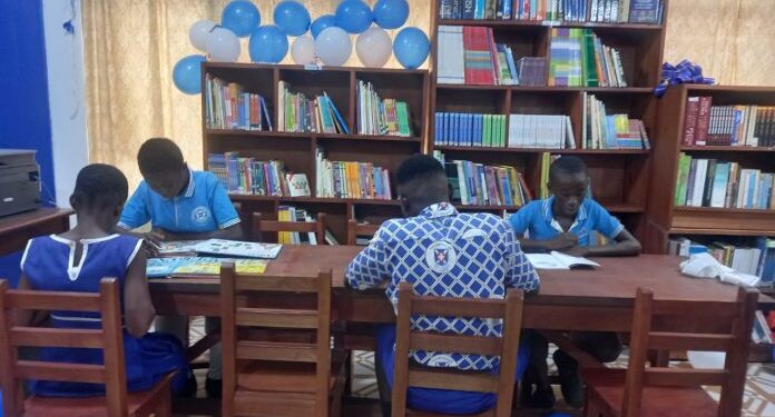 ladma commissions library for labone b primary school