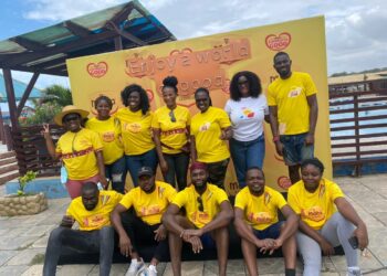 Malta Guinness cleans Sakumono Beach as part of 2023 World Cleanup Day