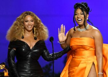 Megan Thee Stallion surprises the crowd at Beyoncé’s hometown Renaissance Show in Houston