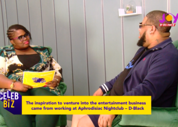 My entertainment business aspiration came from working at a nightclub – D-Black