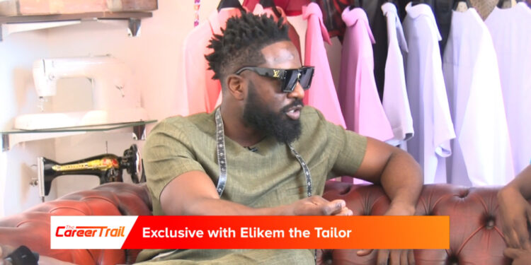 my fashion career was birthed after deferring my course due to my fathers death elikem the tailor