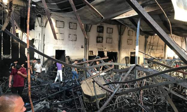 newly married couple over 100 others killed in wedding fire in northern iraq