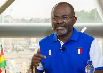 NPP flagbearer balloting: Ken Agyapong picks first position