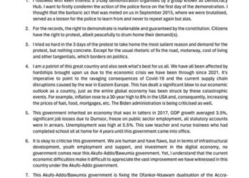 NPP National Youth Wing commends government development efforts amid demonstration