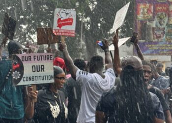 #OccupyJulorbiHouse protestors defy rains to intensify demonstration