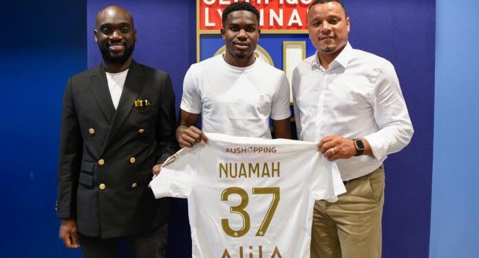 olympique lyon grabs ernest nuamah on loan move