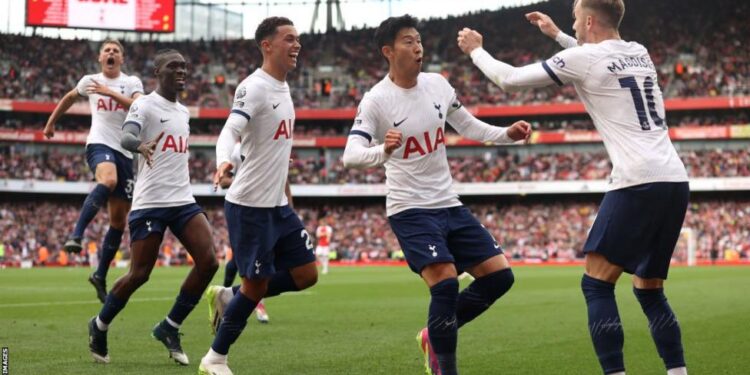 premier league arsenal and tottenham play out thrilling derby draw