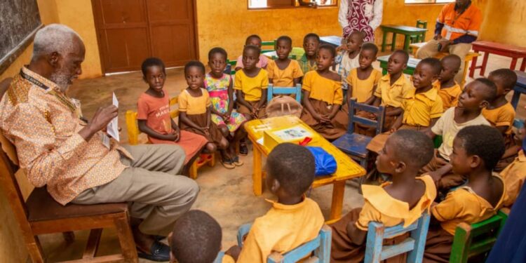 prof stephen adei partners chirano gold mines to roll out innovative literacy program for local communities