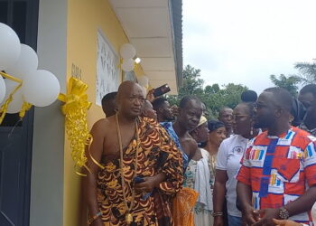 Rotary Club of Accra South delivers water and washroom projects to Kwakrom Anglican Basic School