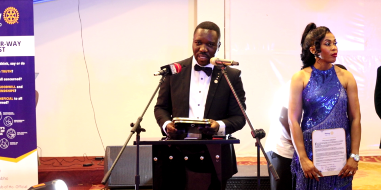 rotary club of ho raises e282b5250000 to upgrade kpando health center to polyclinic status