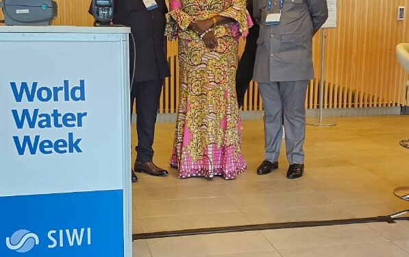 sanitation minister two key officials participated in stockholm 2023 world water week