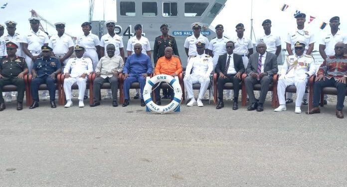 six new vessels commisioned into ghana navy fleet