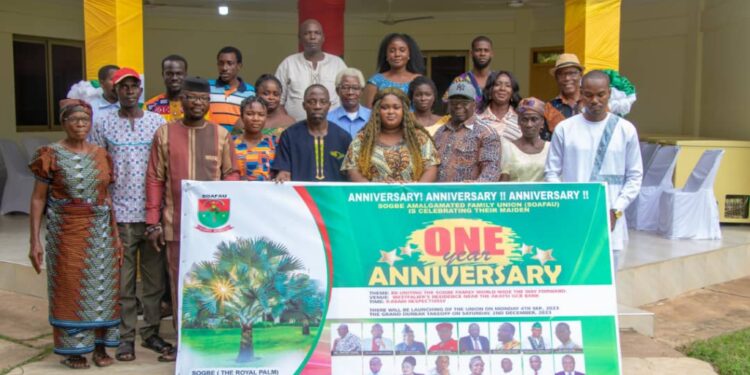 Sogbe Amalgamated Family Union launched to champion educational, economic, and social development 1 sogbe amalgamated family union launched to champion educational economic and social development