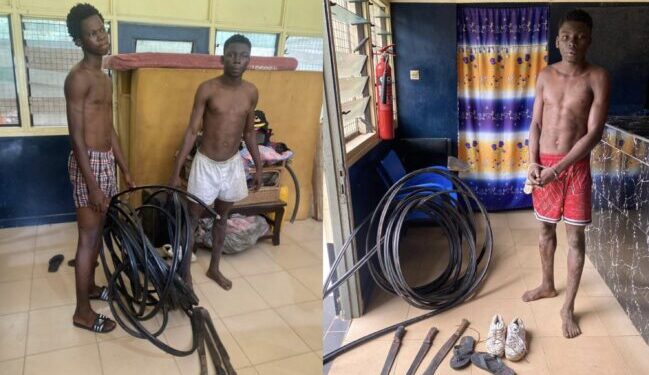 two imprisoned 7 years for stealing vodafone cables