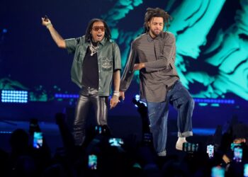 Watch J. Cole and Danielle Fishel finally meet after he rapped ‘I’m tryna find a new topanga’ 10 years ago