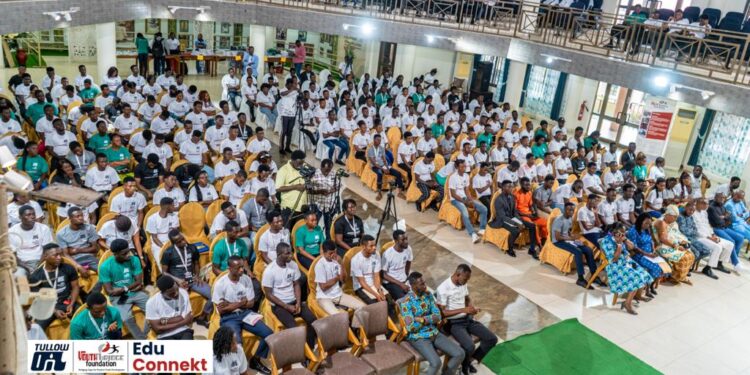 youth bridge foundation holds educonnekt seminar for tertiary students under tullow ghana initiatives
