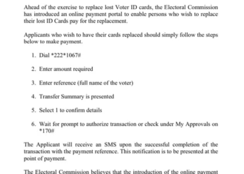 2024 election: Replacement of Voter ID cards begins today