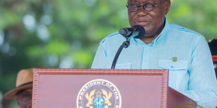 akufo addo assures chiefs residents of western north of more development