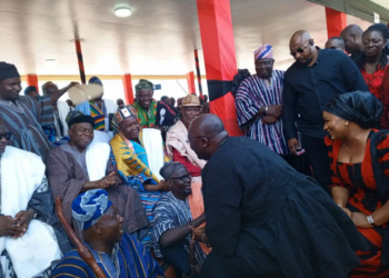 Akufo-Addo, Bawumia grace final funeral rites of late Ga Manye