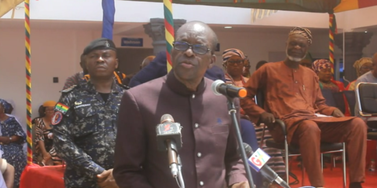 alban bagbin optimistic about improved healthcare system during aisha hospital opening