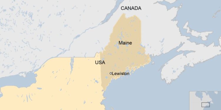 at least 16 feared dead in mass shootings in us city of lewiston maine
