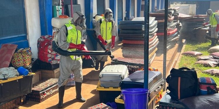 Bedbug infestation at PRESEC, Legon: LCB Worldwide Ghana Ltd, GUTA step in 1 bedbug infestation at presec legon lcb worldwide ghana ltd guta step in