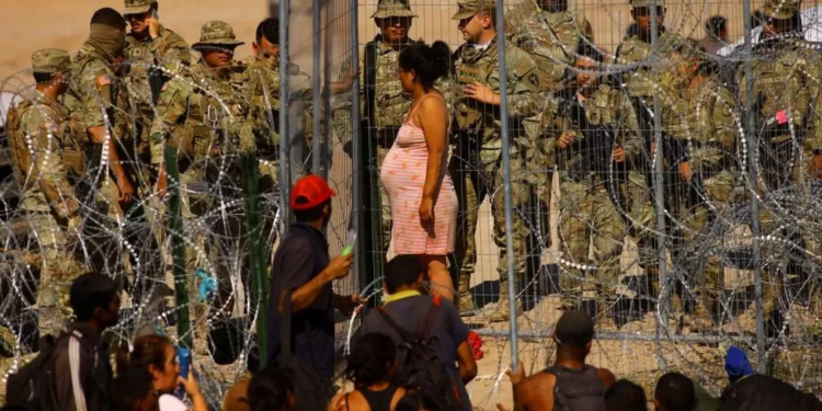biden approves new section of border wall as mexico crossings rise