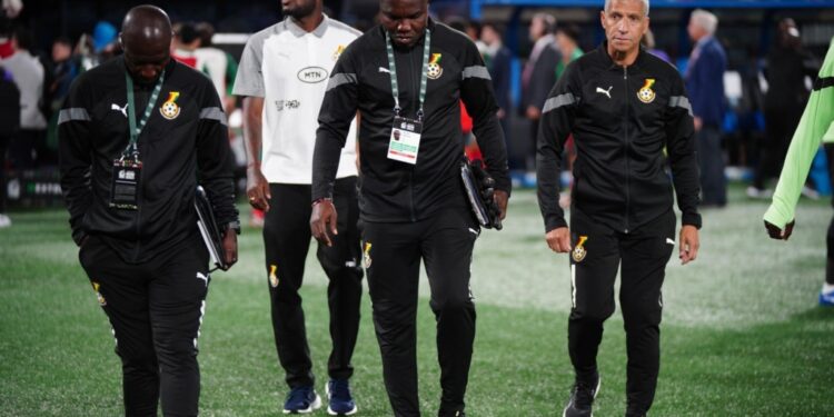 black stars struggled to cope with mexicos tempo in the second half chris hughton