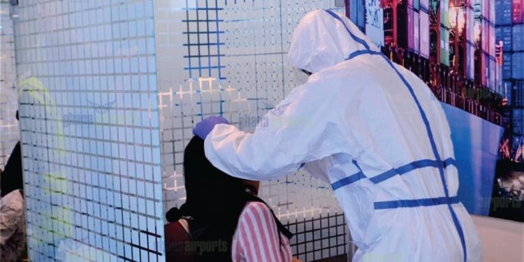 covid tests at kia frontiers healthcare sevices gained 84m while ghana got under 7m