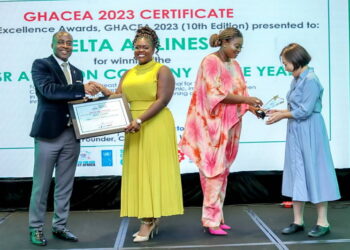 Delta Air Lines wins CSR Excellence Award in Ghana