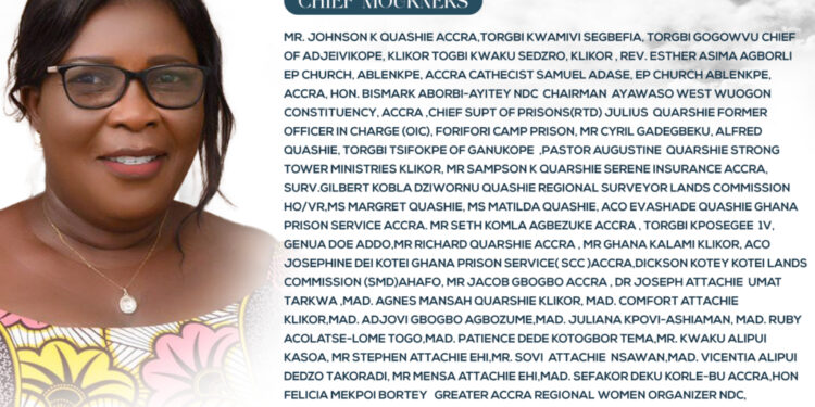 elizabeth dzigbordi afi quarshie