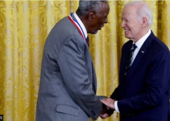 Ethiopian scientist Gebisa Ejeta receives National Medal of Science from US