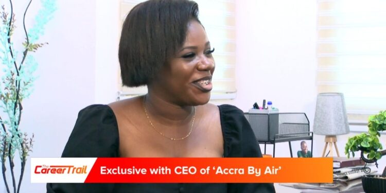 female entrepreneur unveils domestic aviation service accra by air