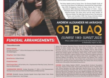 Final funeral rites for late OJ Blaq slated for November