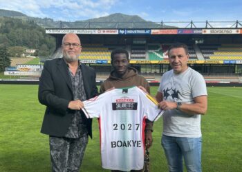 Ghanaian midfielder Augustine Boakye signs contract extension at Wolfsberger
