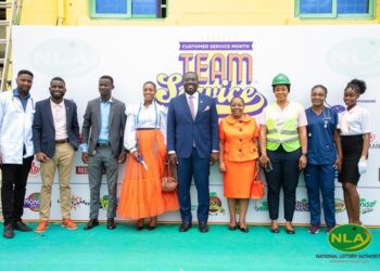 Ghana’s High Commissioner to Malta honoured with Lifetime Achievement Award; Celebrates customer service with NLA staff