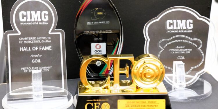goil wins big at three separate awards ceo and company recognised