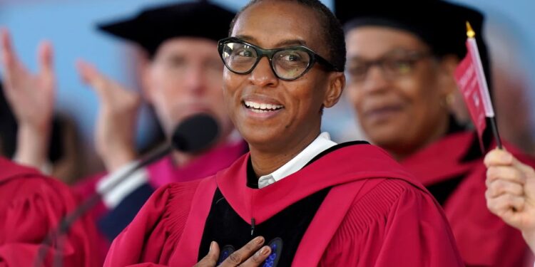 harvard university inaugurates claudine gay as schools first black president