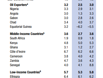 IMF lowers Ghana’s growth rate further to 1.2%