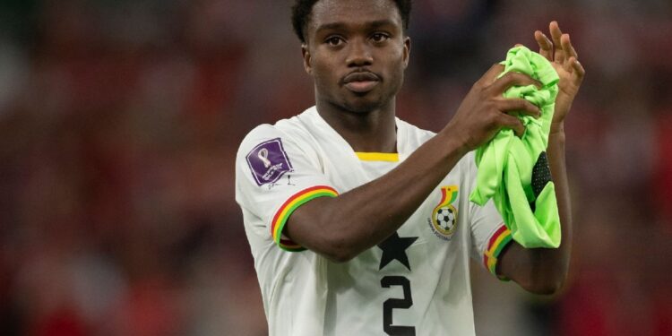 injury forces tariq lamptey to again miss black stars duty the fifth time after 2022 world cup