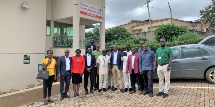 knust medical school 2003 year group refurbishes physiology lab donates cabinet to knust simulation centre
