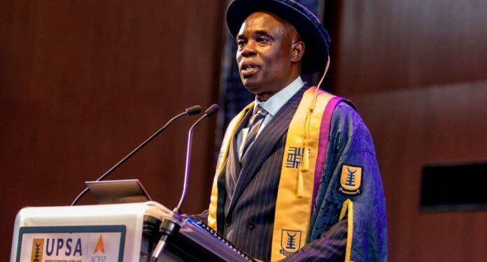 leverage on knowledge and skills acquired prof amartey advises graduands