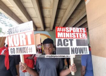 Live: Demonstration against Kurt Okraku and GFA administration underway in Accra