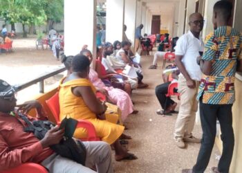 Long queue at Ho for replacement of voter ID exercise 