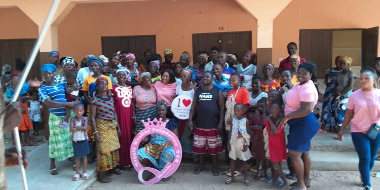 maggie wealthy foundation sends breast and prostate cancer education to volta region